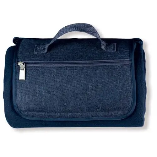 Picknickkleed met ritsvakje Blauw
