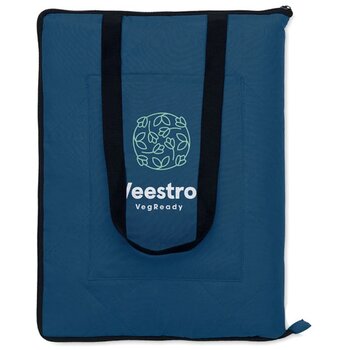 Picknickkleed opvouwbaar tot draagtas Blauw