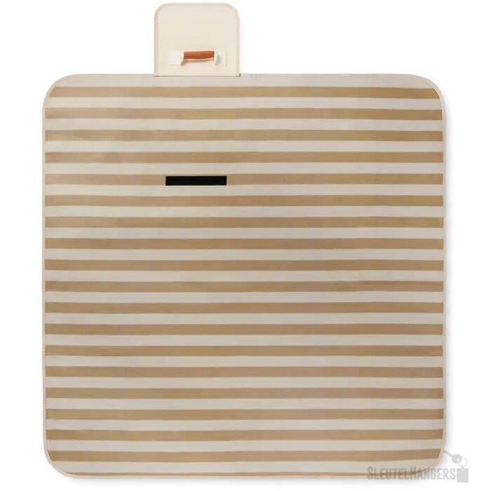 VINGA Alba GRS RPET picknickkleed S bruin