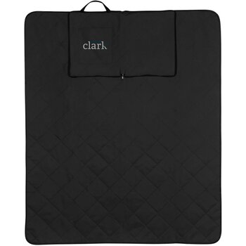 Impact Aware™ RPET opvouwbare gewatteerd picknickkleed zwart