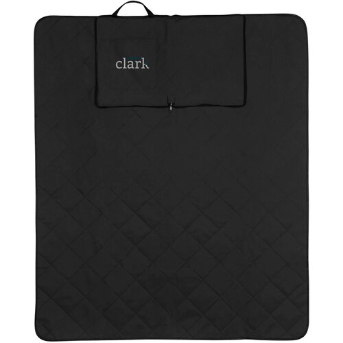 Impact Aware™ RPET opvouwbare gewatteerd picknickkleed zwart