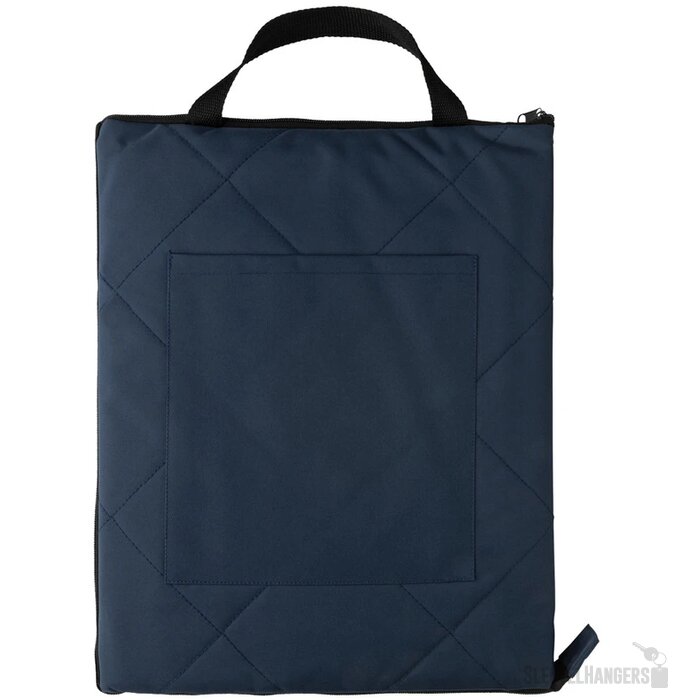 Impact Aware™ RPET opvouwbare gewatteerd picknickkleed donkerblauw