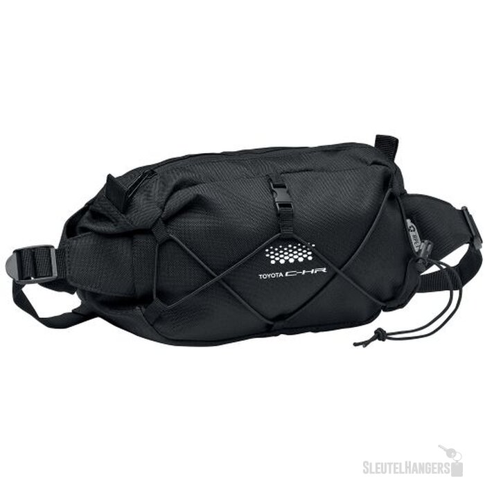 Heuptasje met elastisch koord Zwart