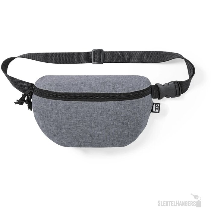 Gerecycled Pet Heuptasje Grijs