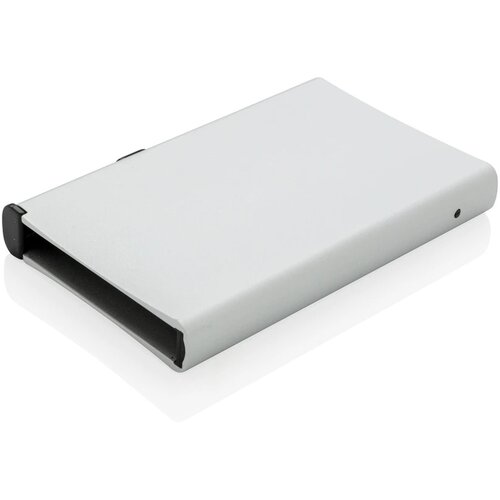 Standaard aluminum RFID kaarthouder zilver