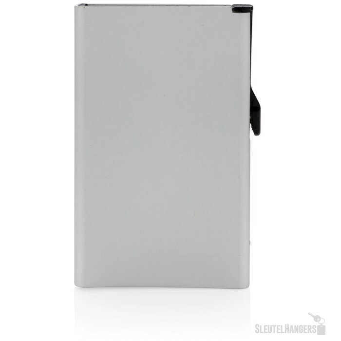 Standaard aluminum RFID kaarthouder zilver