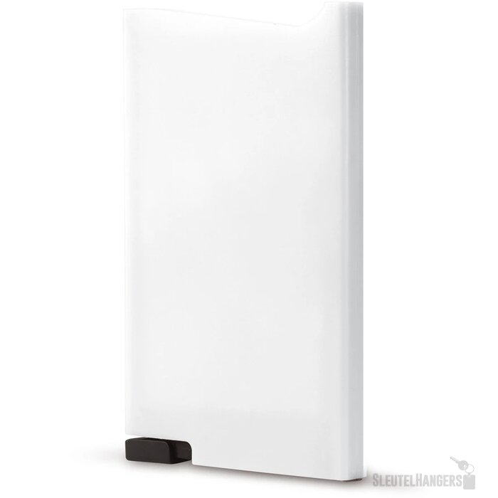 Kunststof pasjeshouder Wit