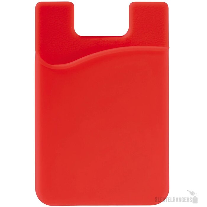 Goedkope opplakbare pasjeshouder Rood