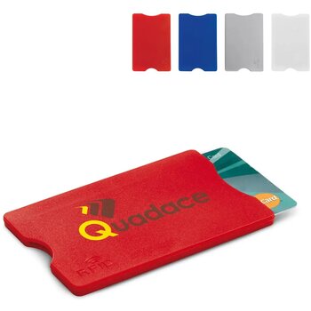 Hardcase kaarthouder voor 1 pas Rood Hardcase kaarthouder voor 1 pas Rood