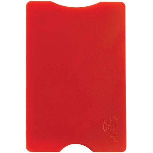 Hardcase kaarthouder voor 1 pas Rood