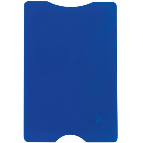 Hardcase kaarthouder voor 1 pas Blauw