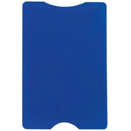 Hardcase kaarthouder voor 1 pas Blauw