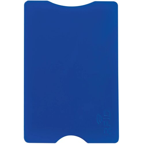 Hardcase kaarthouder voor 1 pas Blauw