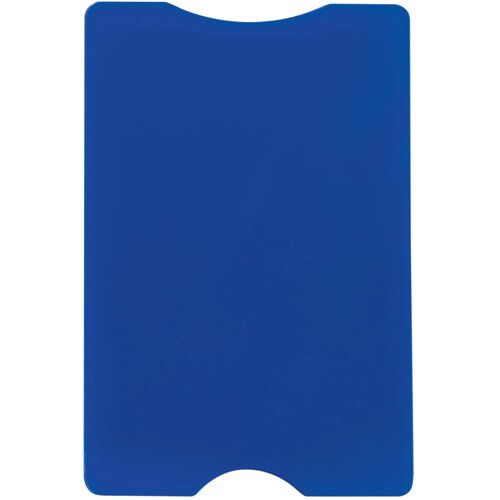Hardcase kaarthouder voor 1 pas Blauw