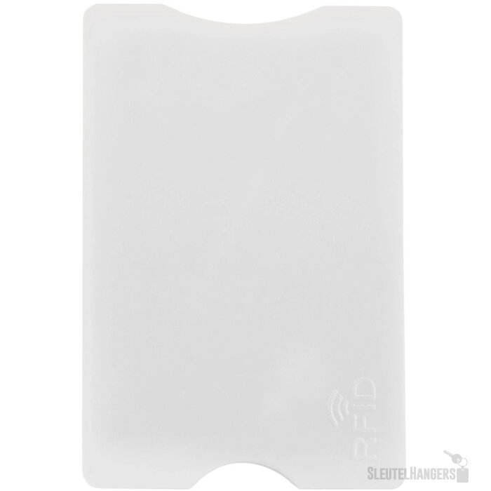 Hardcase kaarthouder voor 1 pas Wit