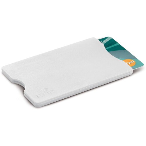Hardcase kaarthouder voor 1 pas Wit