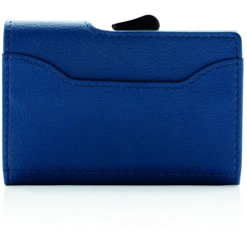 C-Secure aluminium RFID kaarthouder & portemonnee blauw