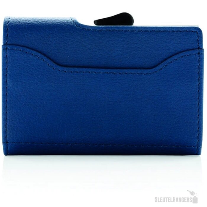 C-Secure aluminium RFID kaarthouder & portemonnee blauw