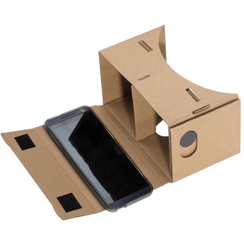 Kartonnen VR bril Bruin