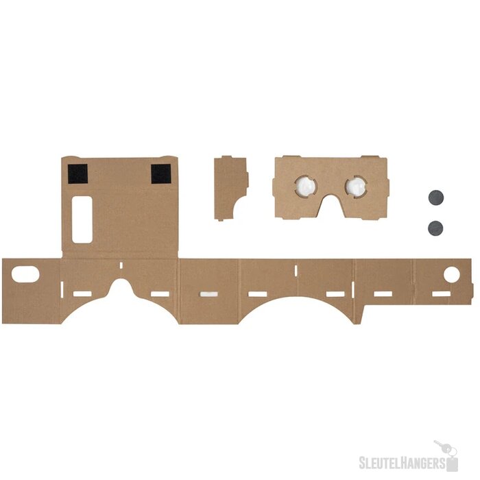 Kartonnen VR bril Bruin