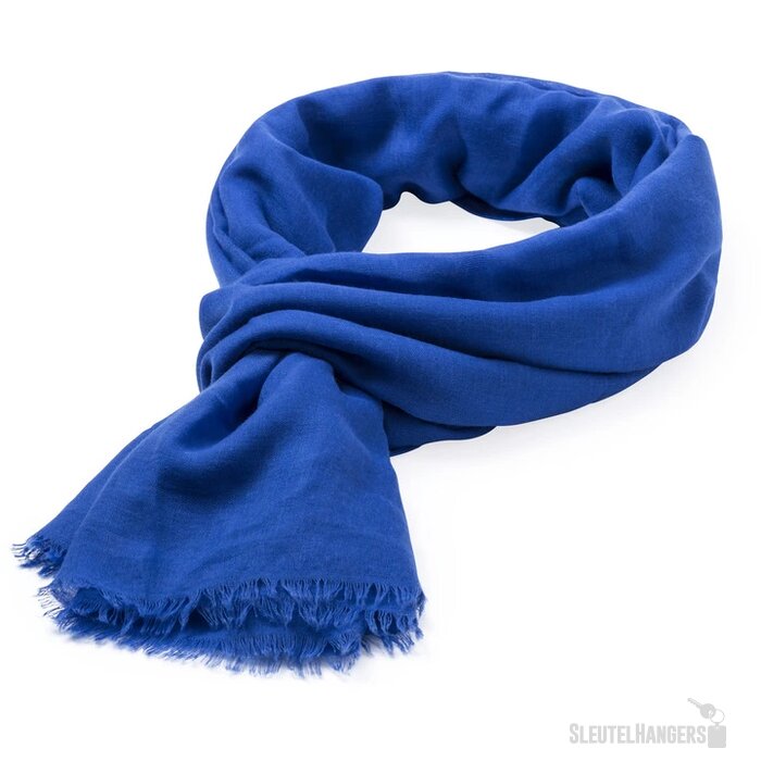 Viscose Sjaal Blauw