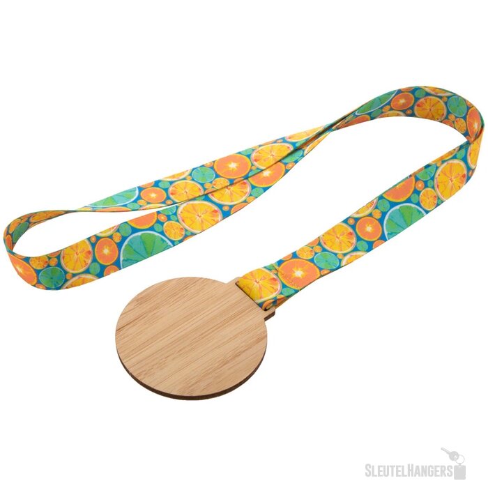 Bamboe Medaille Naturel