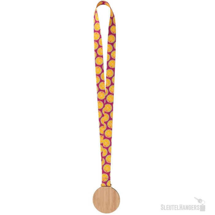 Bamboe Medaille Naturel