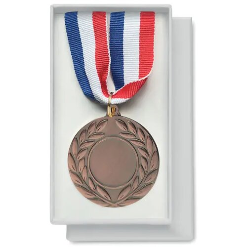 Medaille in doosje Bruin