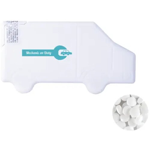 Vrachtwagen mintdispenser