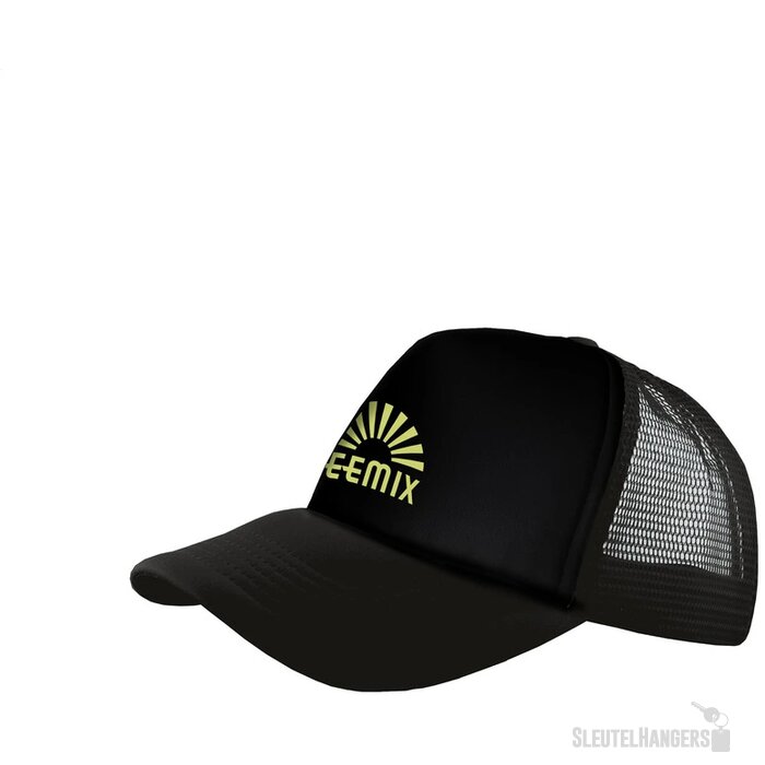 Trucker Pet Zwart/Zwart