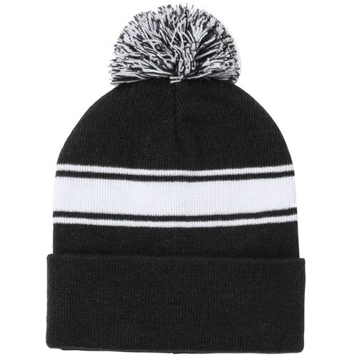 Muts Met Pompom Zwart