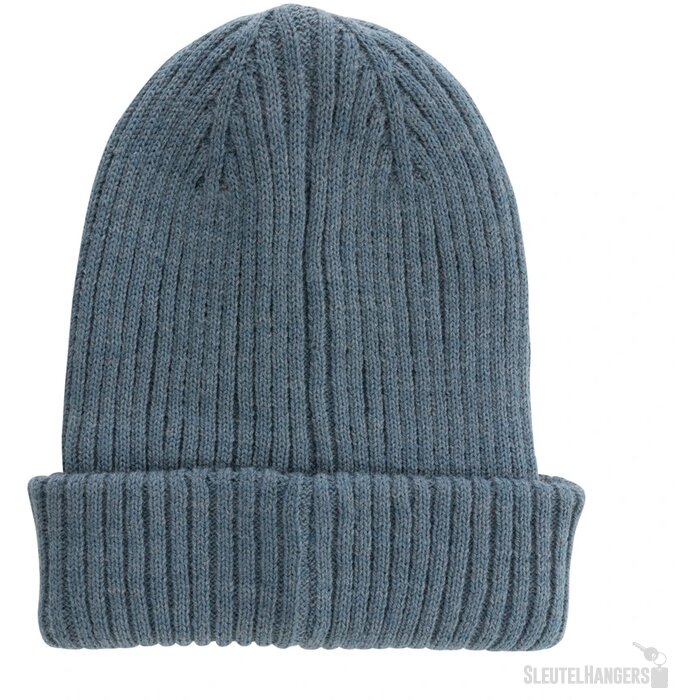 Impact AWARE™ Polylana® dubbel gebreide beanie sage blue