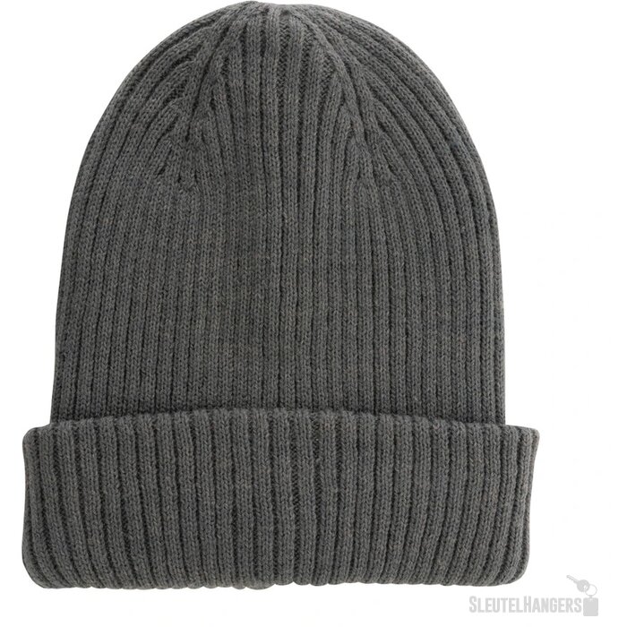 Impact AWARE™ Polylana® dubbel gebreide beanie antraciet