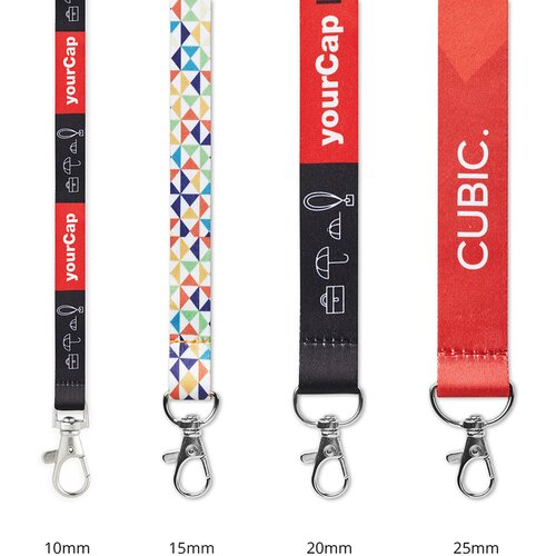 Custom made lanyard