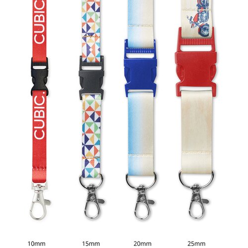 Custom made lanyard