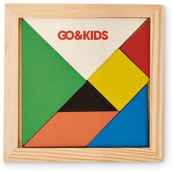 Tangram puzzel Bruin Tangram puzzel Bruin