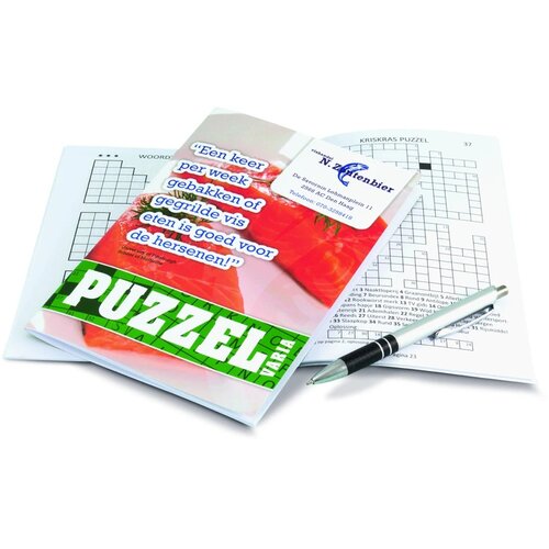 Puzzelboekje bedrukken