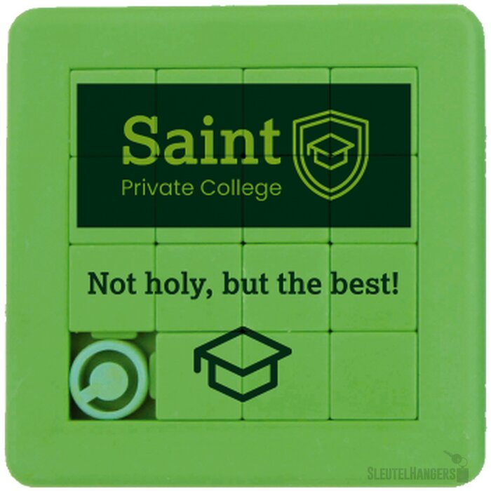 Schuifpuzzel Lichtgroen