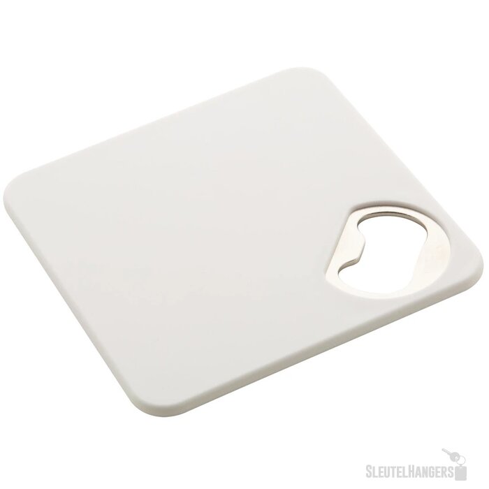 Onderzetter Met Flesopener Wit