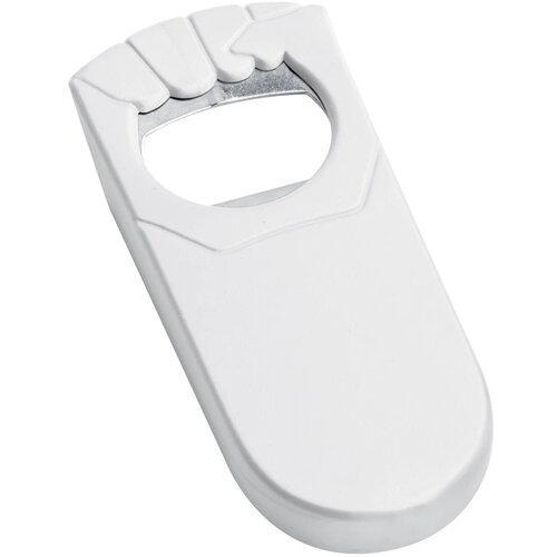 Flesopener met afsluitfunctie Wit