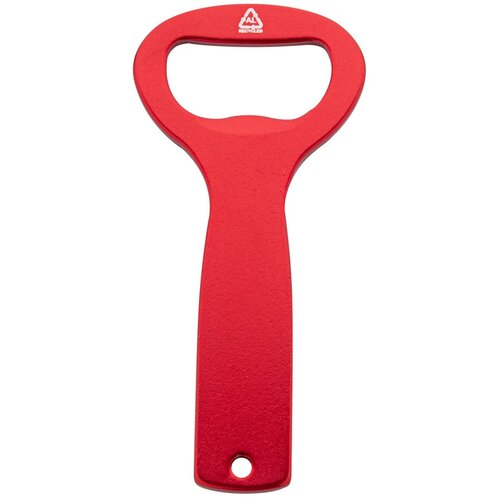 Gerecycled Aluminium Flesopener Rood