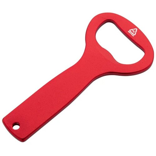 Gerecycled Aluminium Flesopener Rood