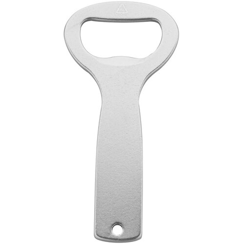 Gerecycled Aluminium Flesopener Zilver
