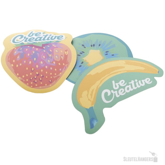 Platte Koelkastmagneten In Eigen Vorm Veelkleurig