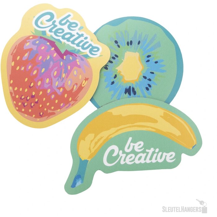 Platte Koelkastmagneten In Eigen Vorm Veelkleurig