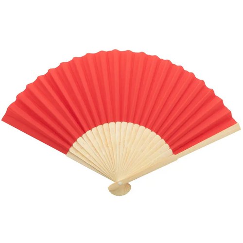 Bamboe Waaier Rood