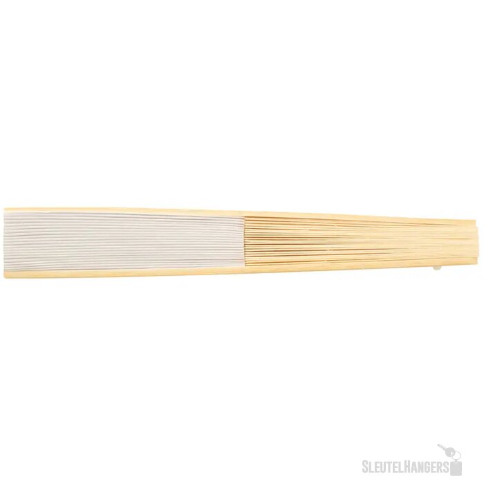 Bamboe Waaier Wit