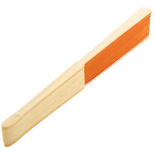 Bamboe Waaier Oranje