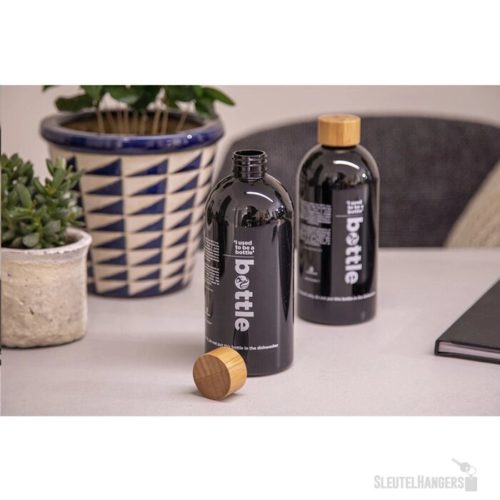 Rpet Waterfles (500 Ml) Zwart