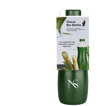 Oasus Bio Bottle 500 Ml Waterfles Groen